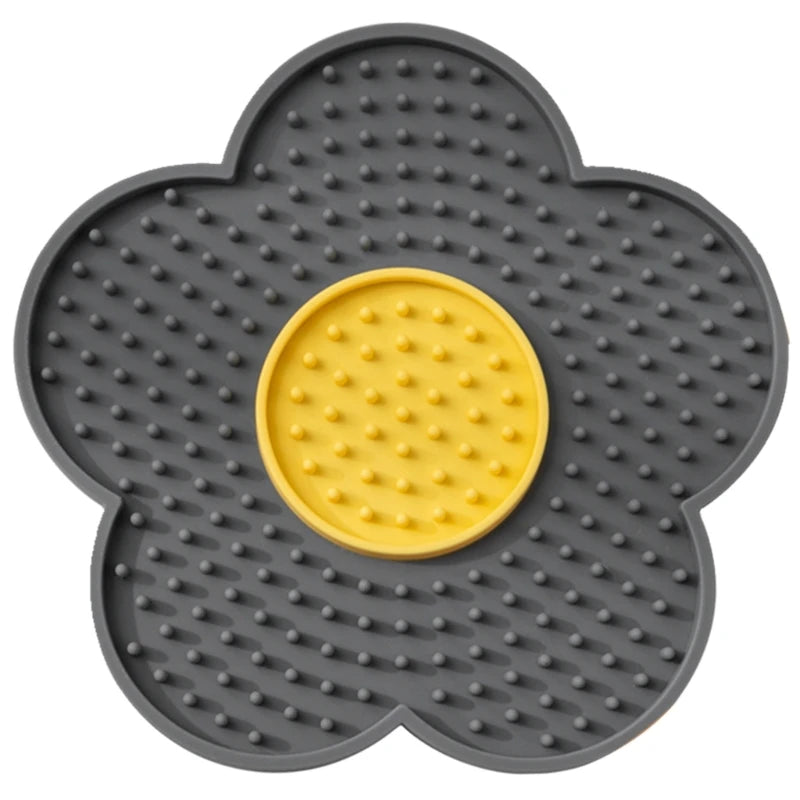 Dog Licking Mat – Silicone Slow Feeder Pad for Anxiety Relief & Boredom