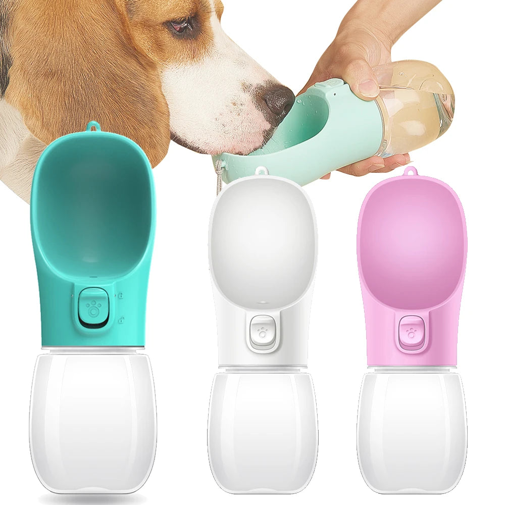 All-in-One Pet Drinking Bottle for Walks