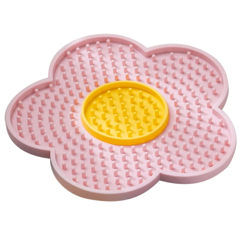 Dog Licking Mat – Silicone Slow Feeder Pad for Anxiety Relief & Boredom