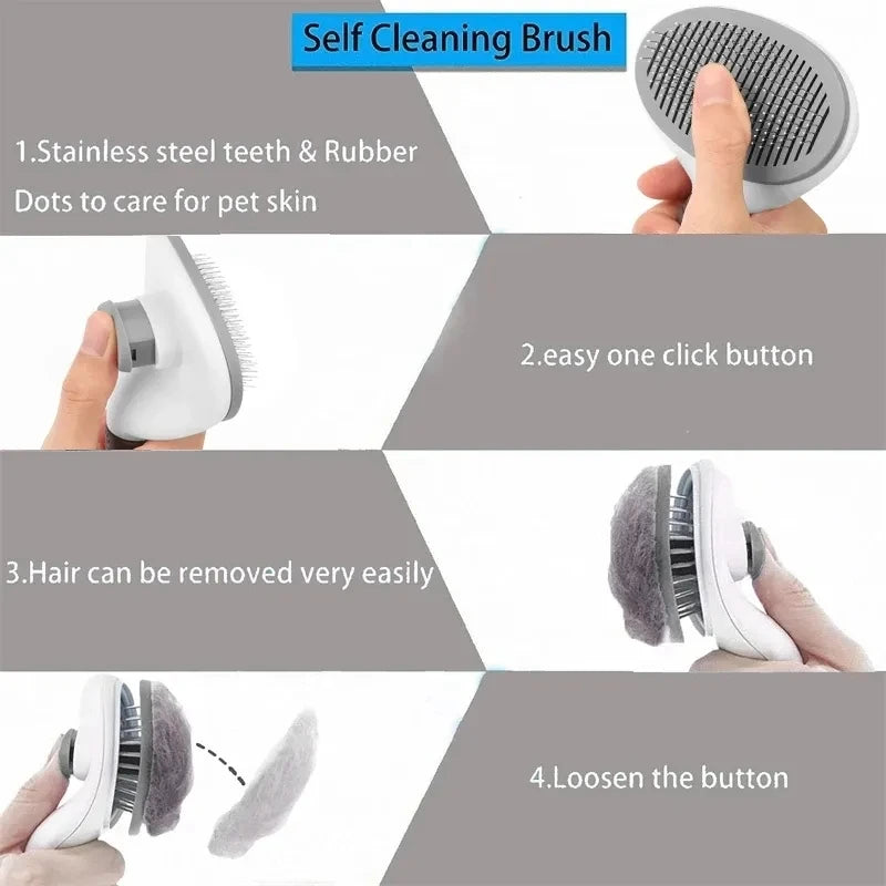 Premium Self-Cleaning Pet Hair Remover