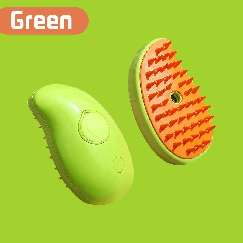 PawLuxe™ 3-in-1 Steam Grooming Brush
