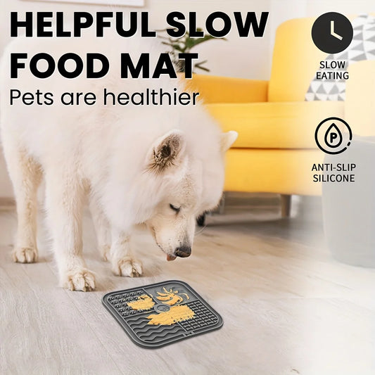 Silicone Slow Cat & Dog Feeder Mat