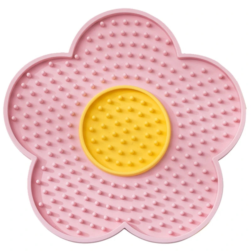 Dog Licking Mat – Silicone Slow Feeder Pad for Anxiety Relief & Boredom