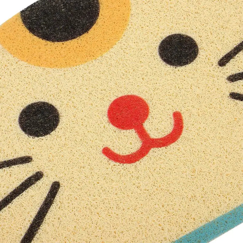 Durable Cat Litter Mat – Large Non-Slip Pet Rug for Litter Box, Indoor Kitten & Dog Mat, Easy-Clean Household Pet Accessory