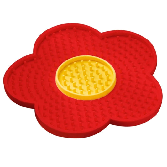 Dog Licking Mat – Silicone Slow Feeder Pad for Anxiety Relief & Boredom