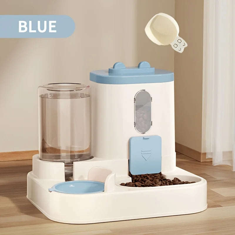 2 in 1 Automatic food dispenser for cats