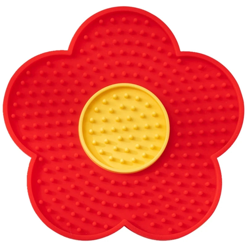 Dog Licking Mat – Silicone Slow Feeder Pad for Anxiety Relief & Boredom