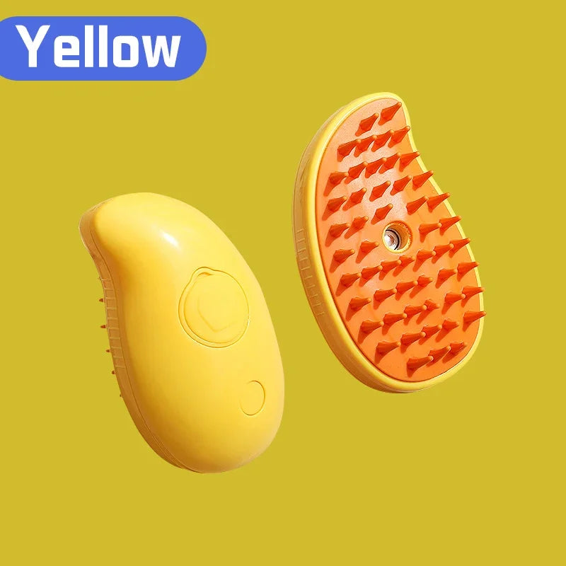 PawLuxe™ 3-in-1 Steam Grooming Brush