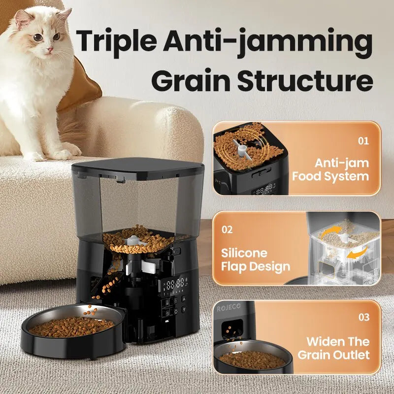ROJECO™ Smart Auto Pet Feeder