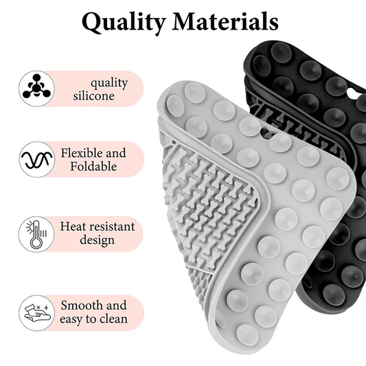 2-Pack Dog Lick Mats with Suction Cups – 20x20cm Silicone Slow Feeder for Cats & Dogs, Ideal for Butter, Yogurt, and Treats