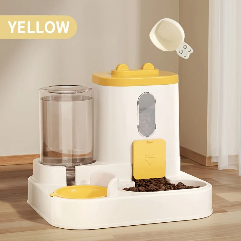 2 in 1 Automatic food dispenser for cats