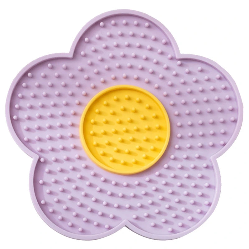 Dog Licking Mat – Silicone Slow Feeder Pad for Anxiety Relief & Boredom