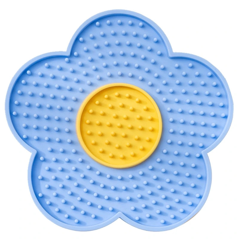 Dog Licking Mat – Silicone Slow Feeder Pad for Anxiety Relief & Boredom